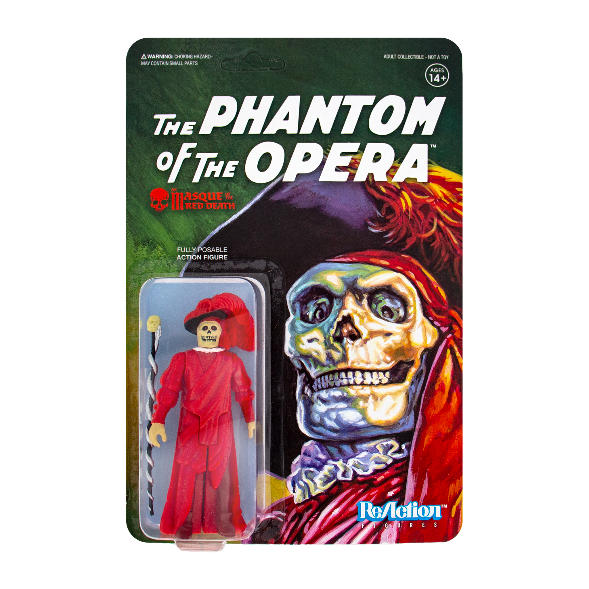 Universal Monsters Reaction Figure The Masque Of The Red Death Super7