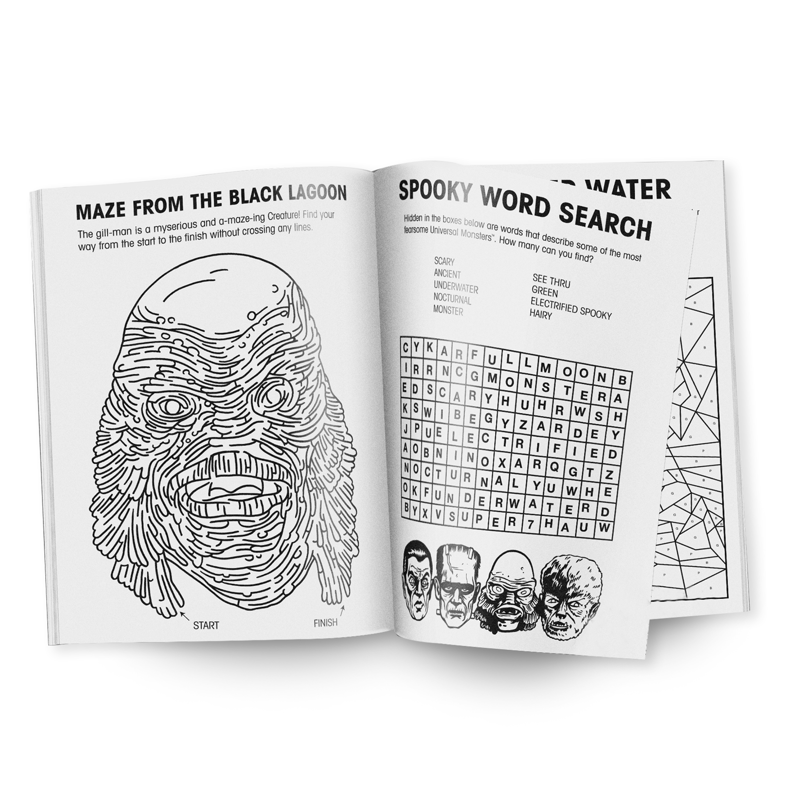 Universal Monsters Coloring Book Super7