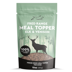 Elk & Venison Topper treats from Emmy’s Best Pet Products
