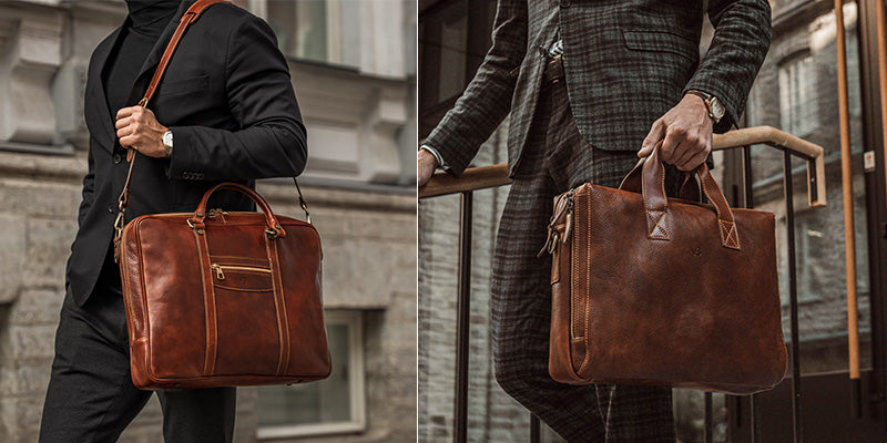 Best Stylish Leather Laptop Bags for Men in 2023 - Von Baer