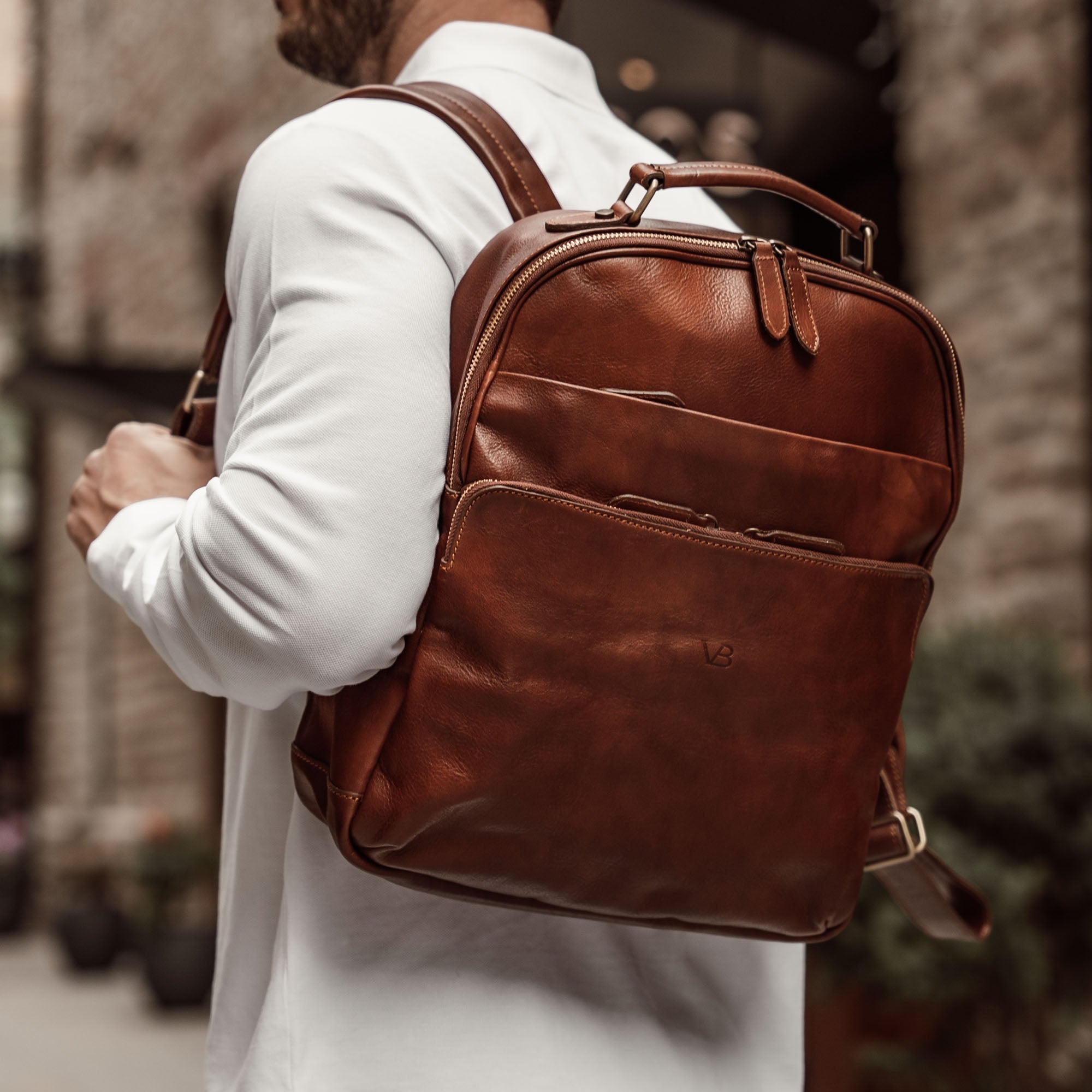 Men's Leather Work & Business Bags - Von Baer