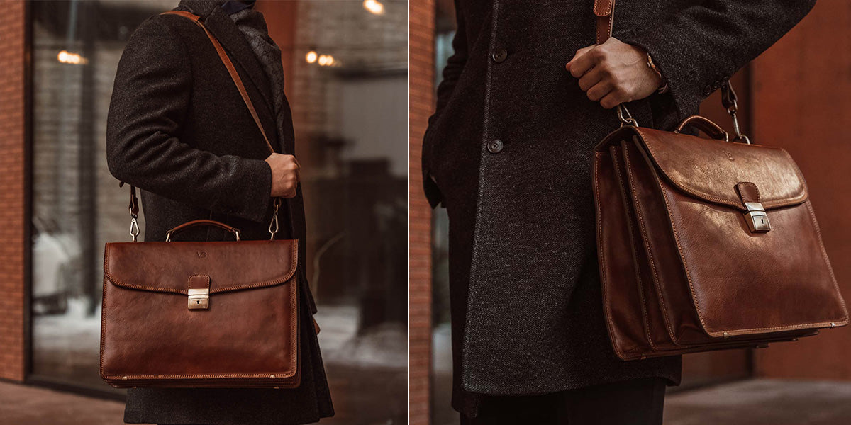 Best Personalized Leather Messenger Bags in 2024 – Von Baer