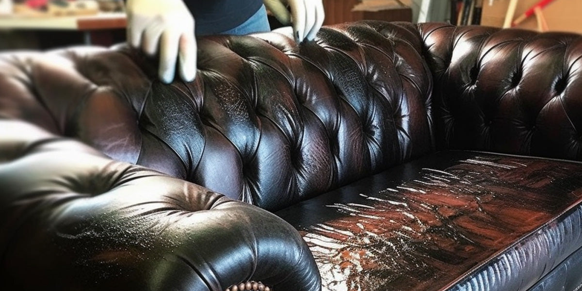 IT WORKS! Leather Repair Kit for Couch. How to Repair Leather Couch & repair  peeling leather 