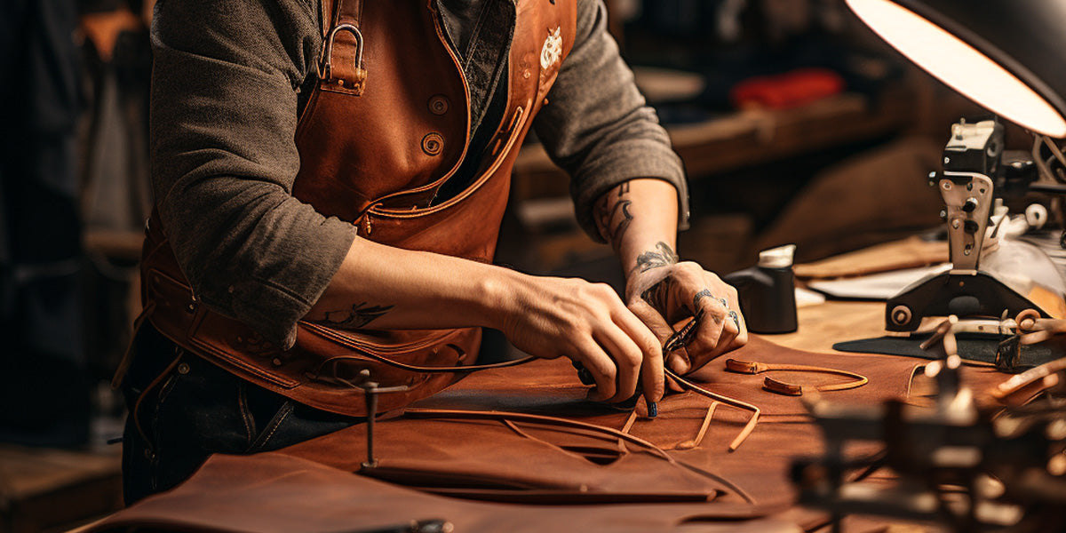 How To Sew Leather By Hand (Saddle Stitching) - Von Baer