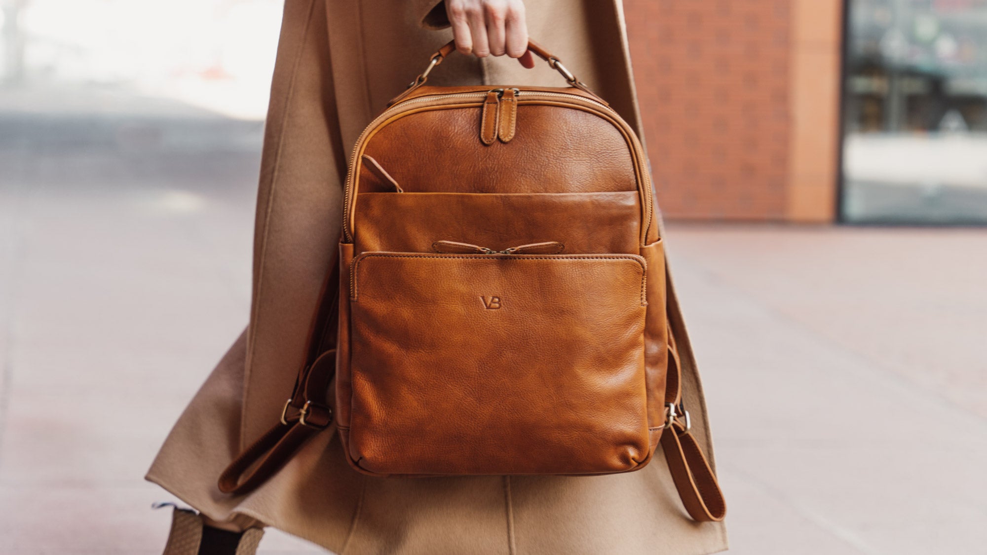 Women's Sustainable Leather Backpack  Women's Leather Backpack – OAY Crafts