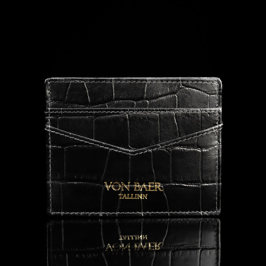 Deux Lux Patina Faux Leather Wallet In Cognac