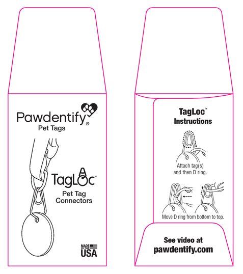 TagLoc Pet Tag Connectors – PawdentifyPro