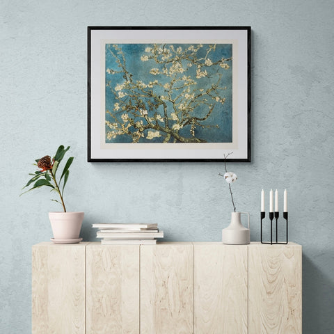 imprimé de fleurs d'amandier de Van Gogh