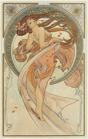 the arts 2 alphonse mucha art nouveau print