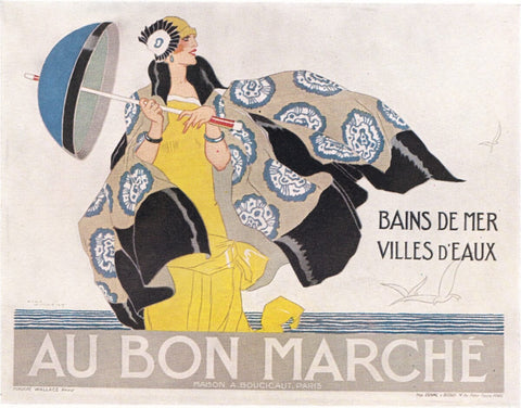 Impression d’affiche art déco des années 1920