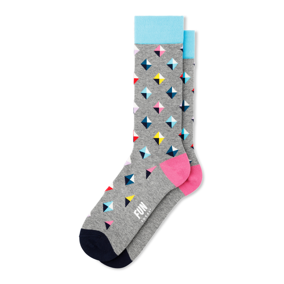 Men's Stud Geo Socks – Fun Socks