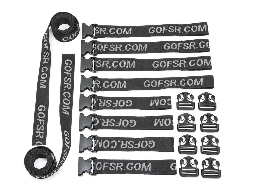 Tent Cover Strap & Buckle Replacement Kit