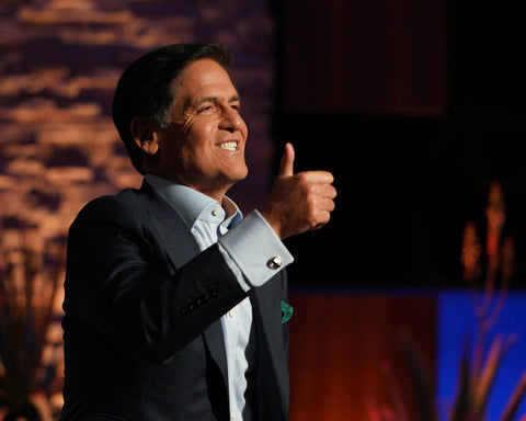 Mark Cuban thumbs-up Toilet Timer