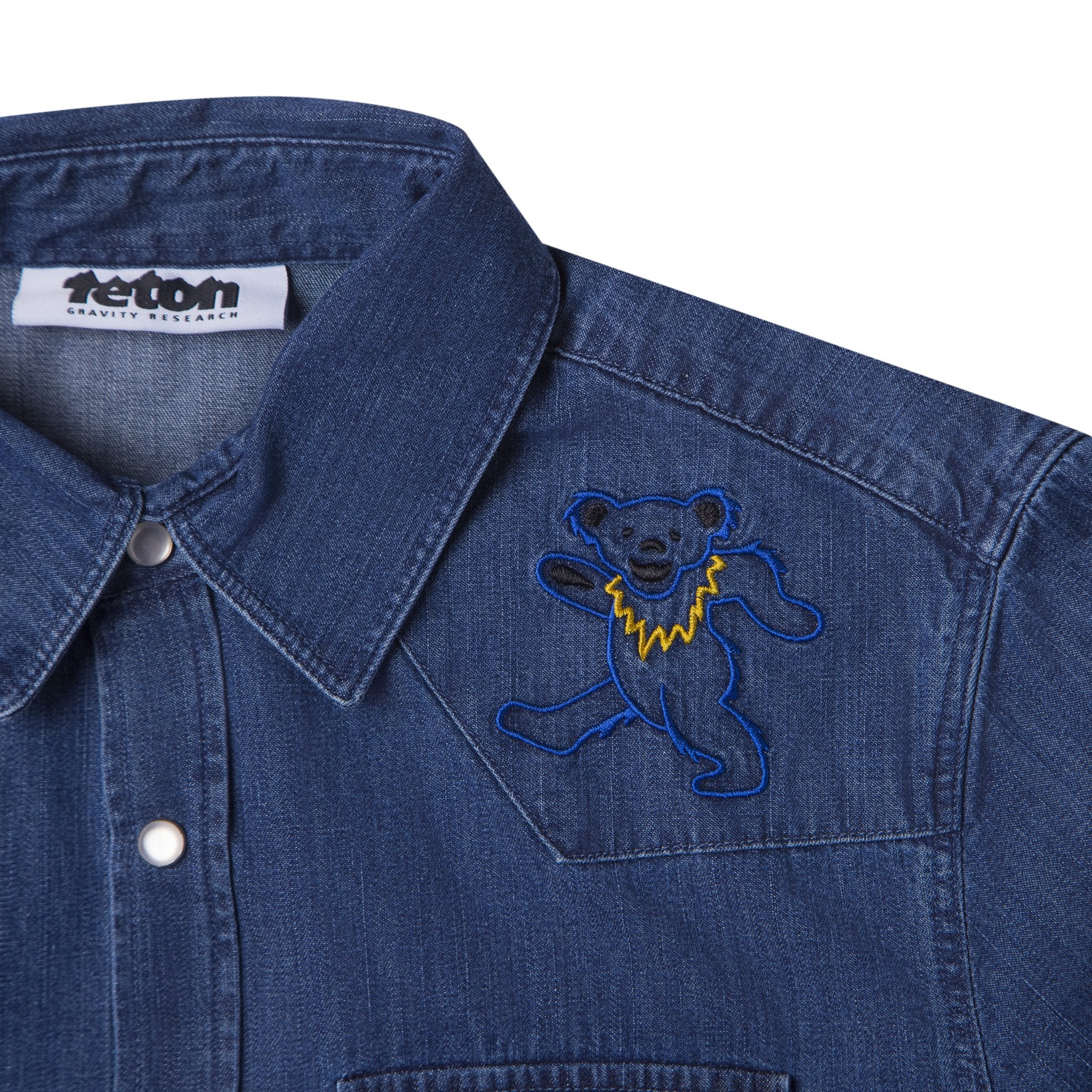 Grateful Dead x TGR Steal Your Face Denim Western