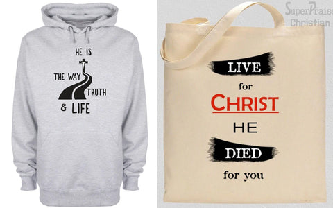 Live For Christ Tote Bag