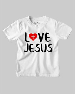 Love Jesus Christian Lifestyle Keep My Commandments Kids T Shirt