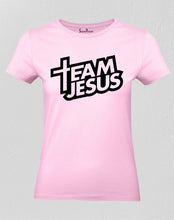 Christian Women T Shirt Team Jesus Christ Love