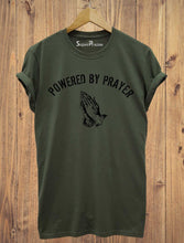 Powered By Prayer Christian T Shirt