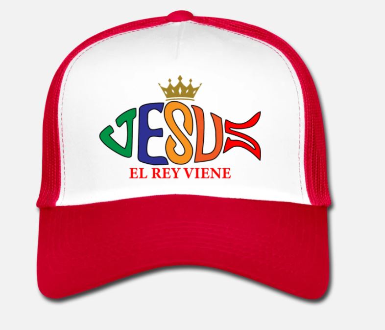 El Rey Viene Jesus Christian Cap Hat