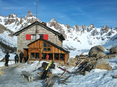Refugio Frey Bariloche argentina