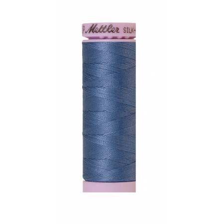Mettler Silk Finish Cotton Thread 150m Smoky Blue-Notion-Spool of Thread