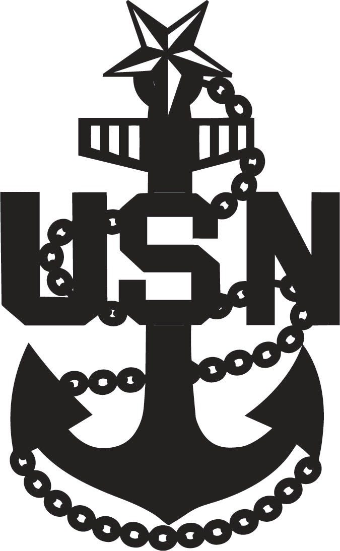 USN Senior Chief Navy Anchor