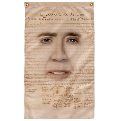 nicolas cage declaration of independence