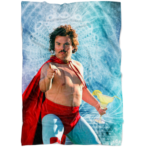 Nacho Libre Fleece Throw Blanket – Meme Cuisine