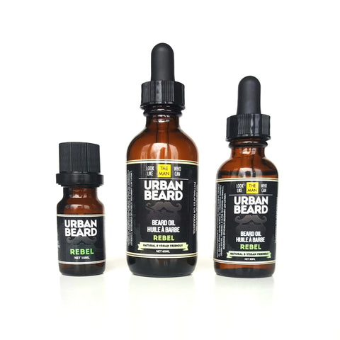 Beard Oil comes in 3 sizes 10ml, 30ml & 60ml