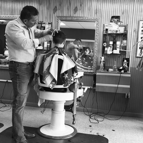 old school barber