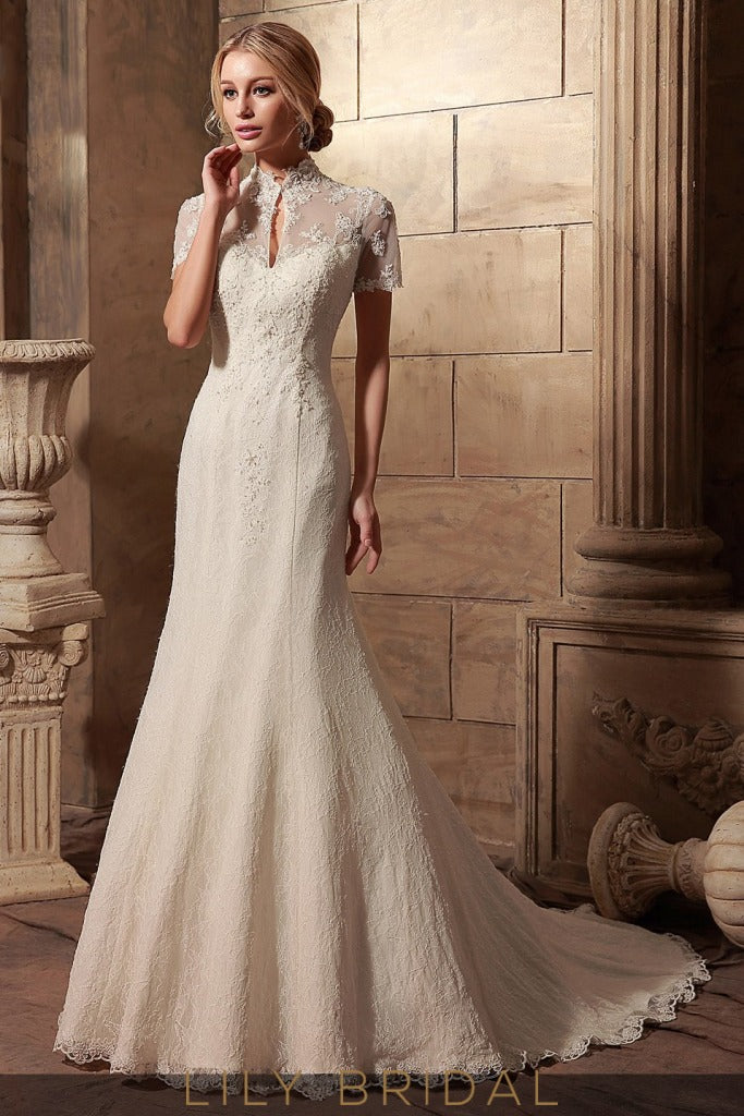 Amazing Mermaid Ivory Wedding Dress of the decade Learn more here 