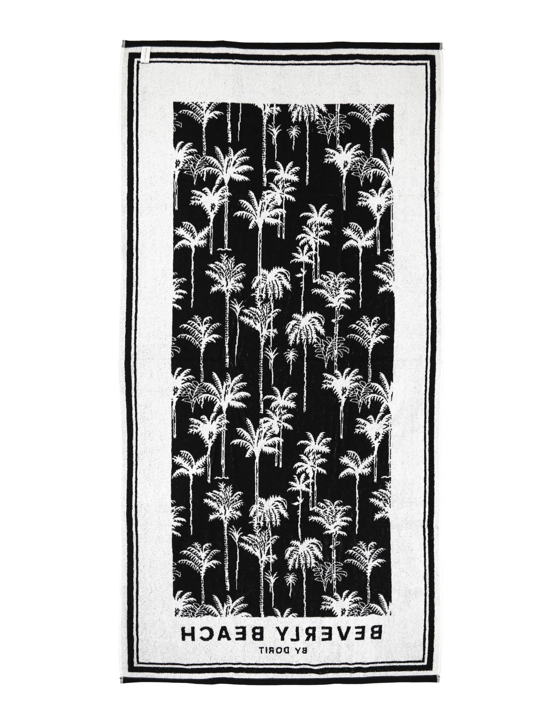 PALM PRINT BEACH TOWEL