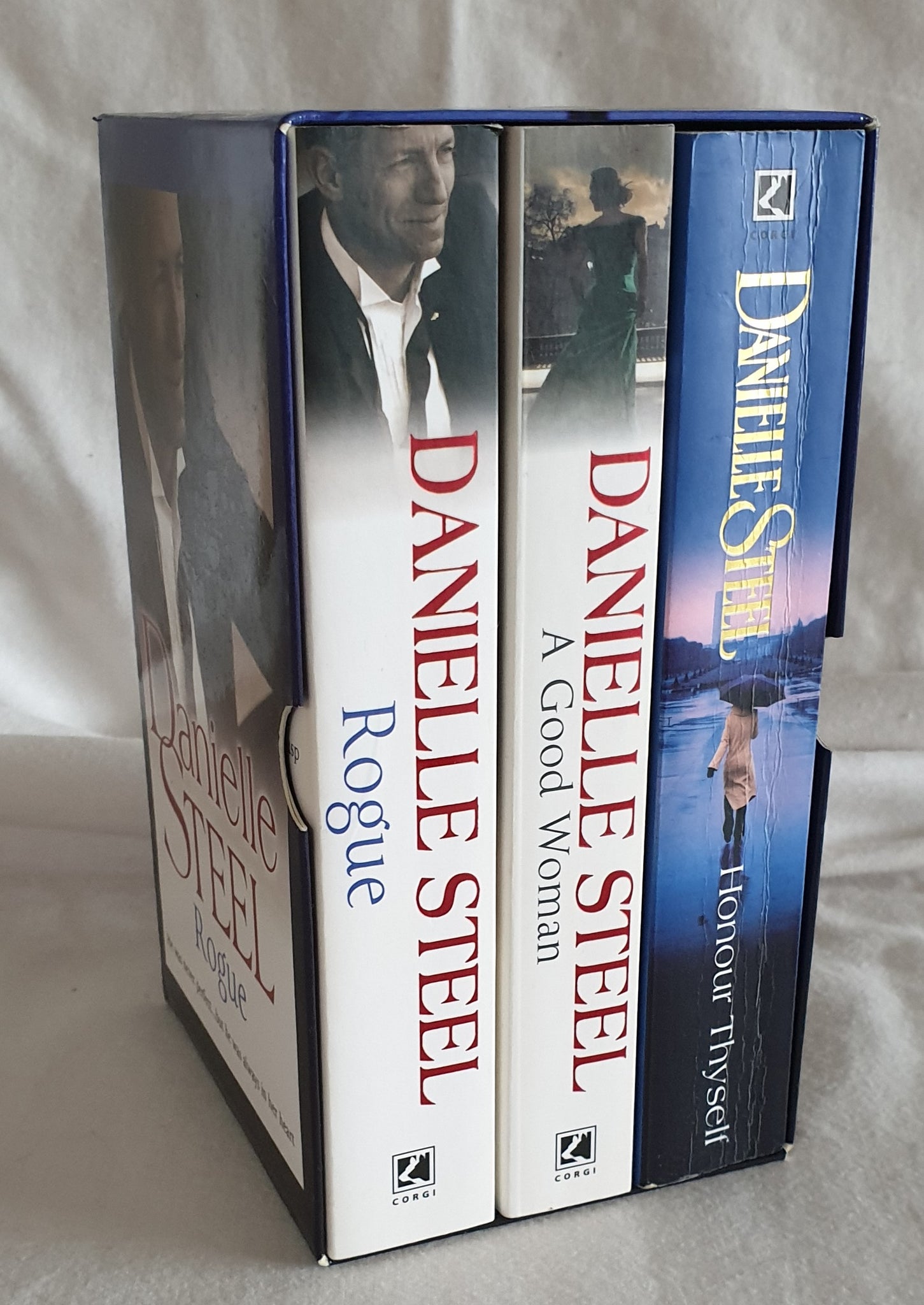 Danielle Steel Box Set: Rogue - A Good Woman - Honour Thyself – Morgan's  Rare Books