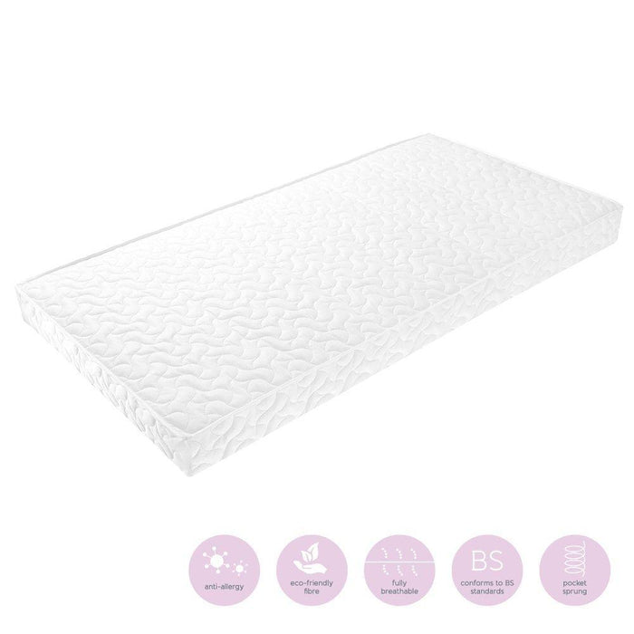 baby elegance micro fibre cot mattress