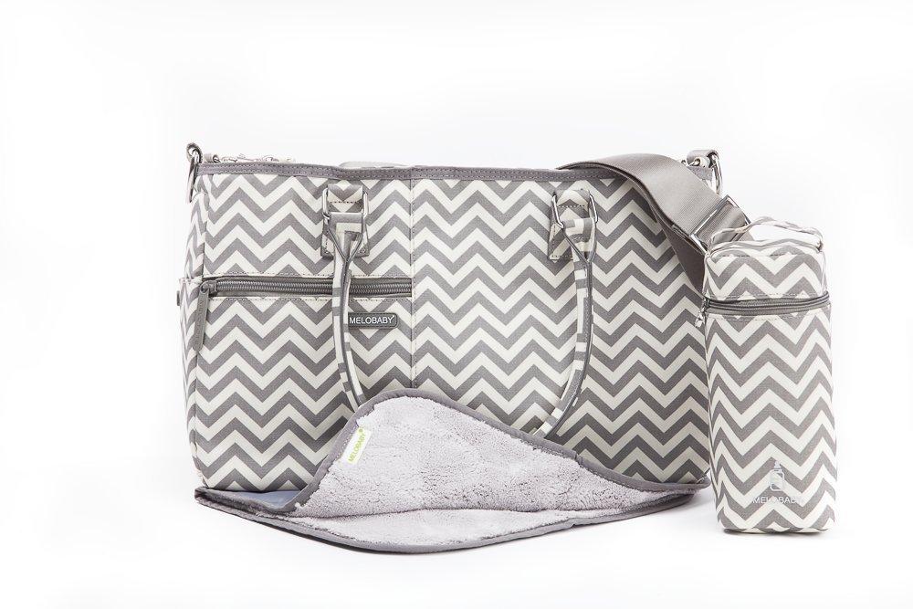 chevron changing bag