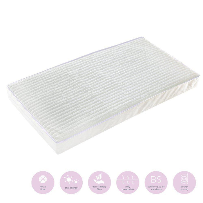 baby elegance micro fibre cot mattress