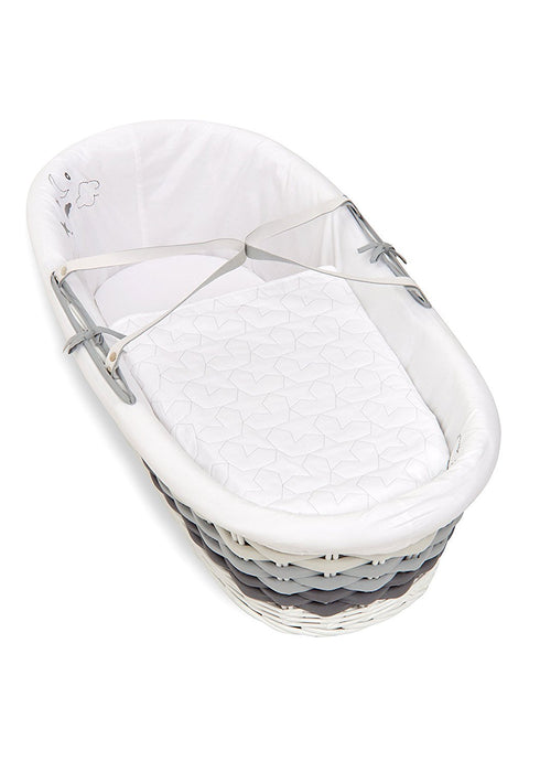 ombre moses basket