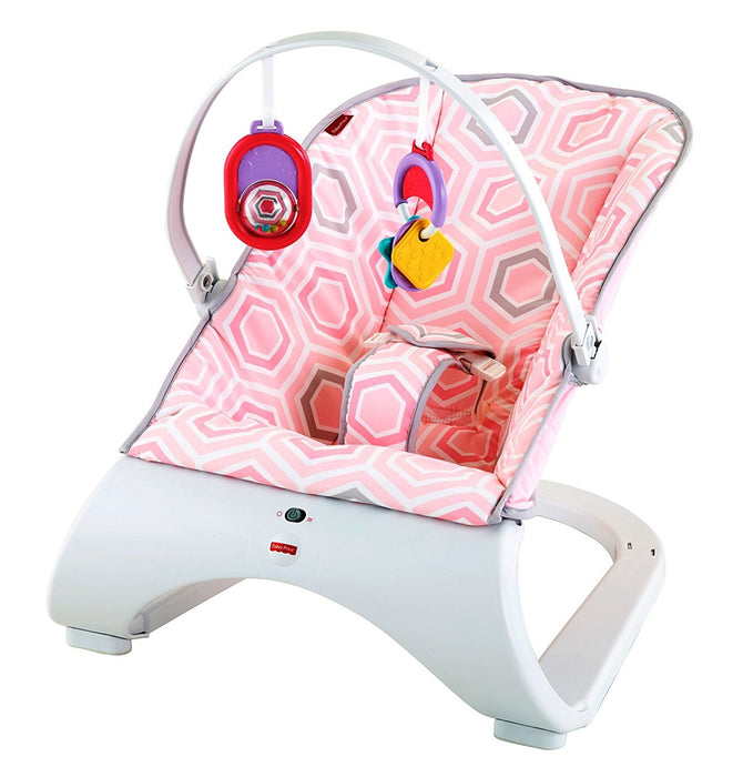fisher price pink bouncer chair
