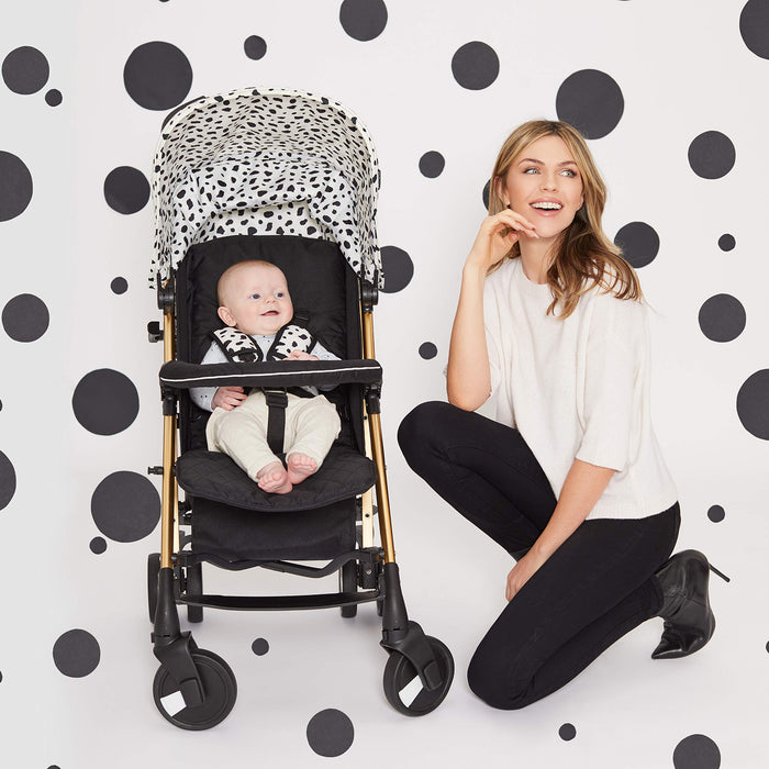 my babiie polka dot stroller