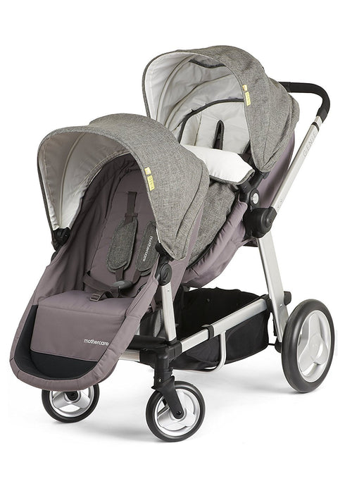 mothercare genie pushchair & second seat unit