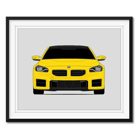 BMW M2 F87 (2019-2022) Facelift Car Poster – Custom Car Posters