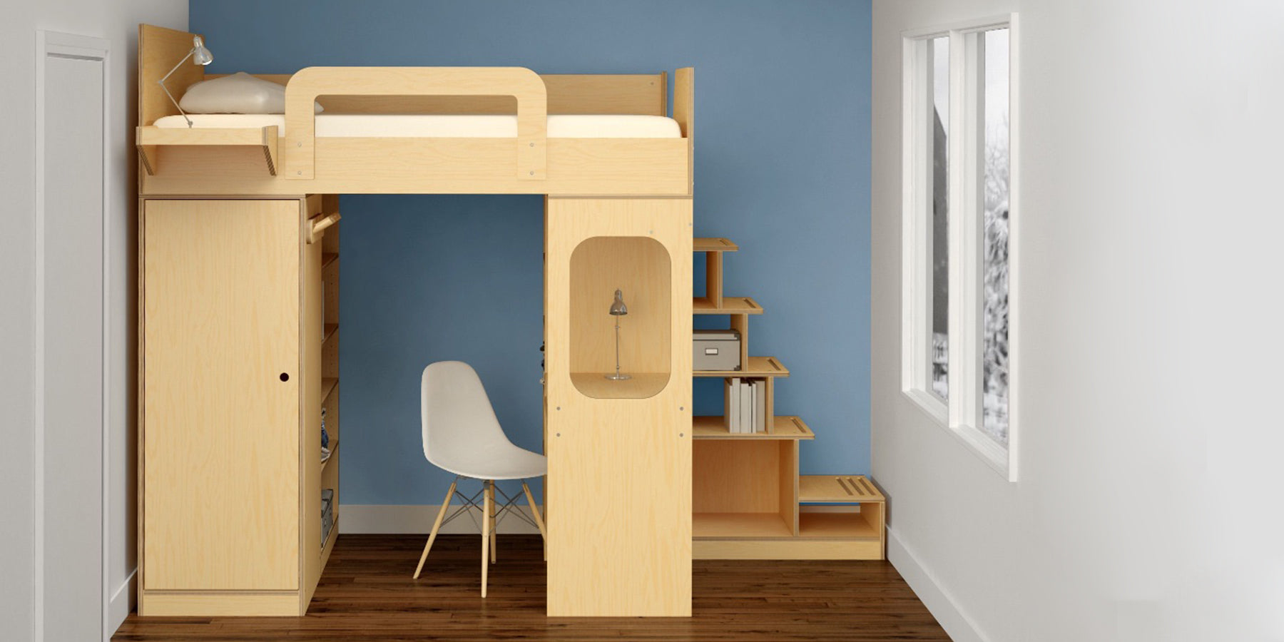 plywood bunk bed design