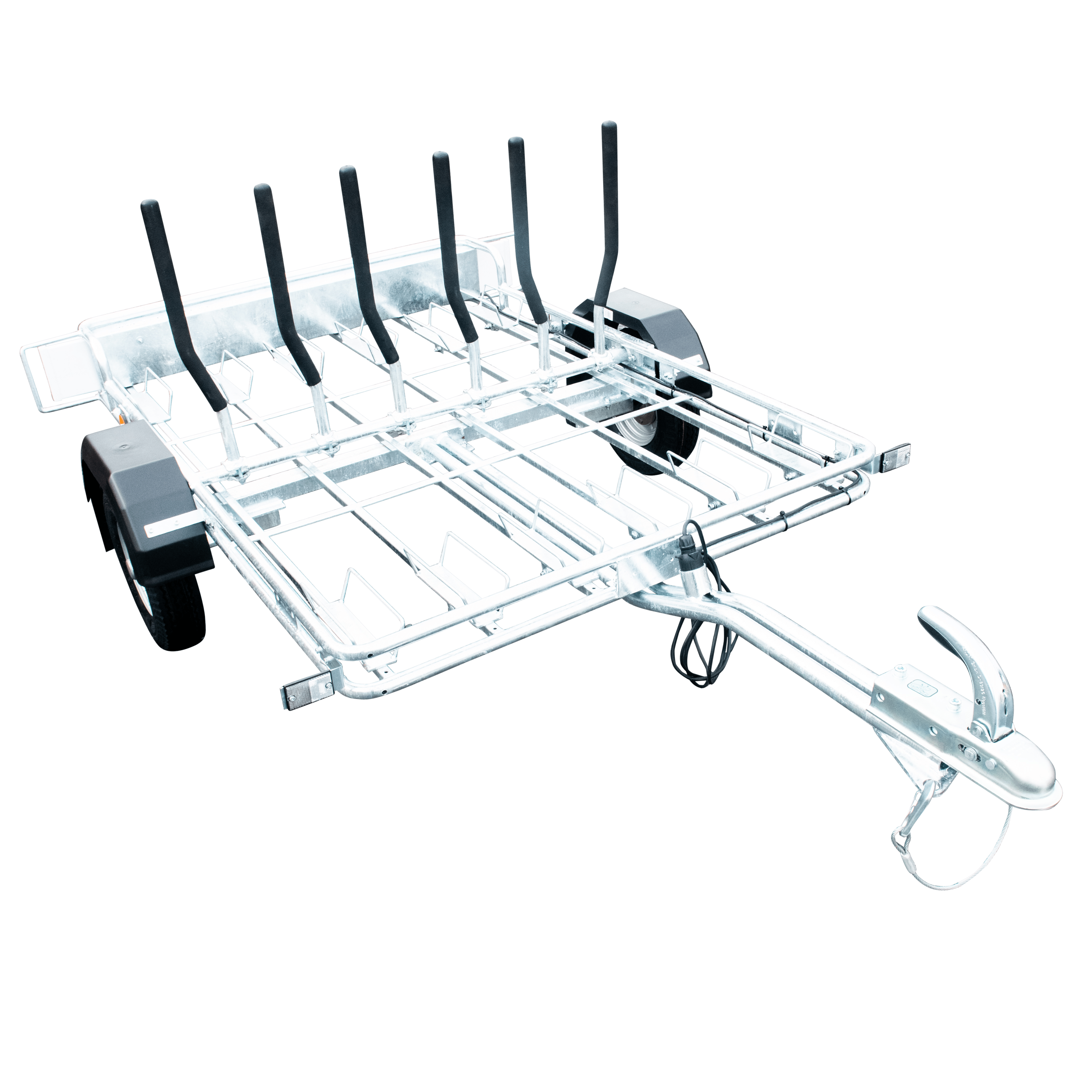 6 bike trailer