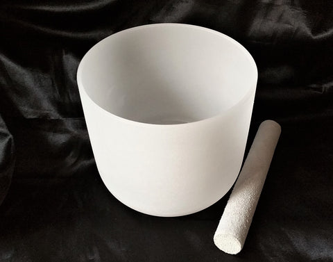 Frosty Quartz Singing Bowl