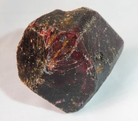 Almandine Garnet raw crystal stone