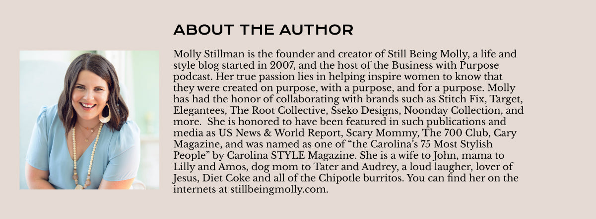 Molly Stillman Author Block