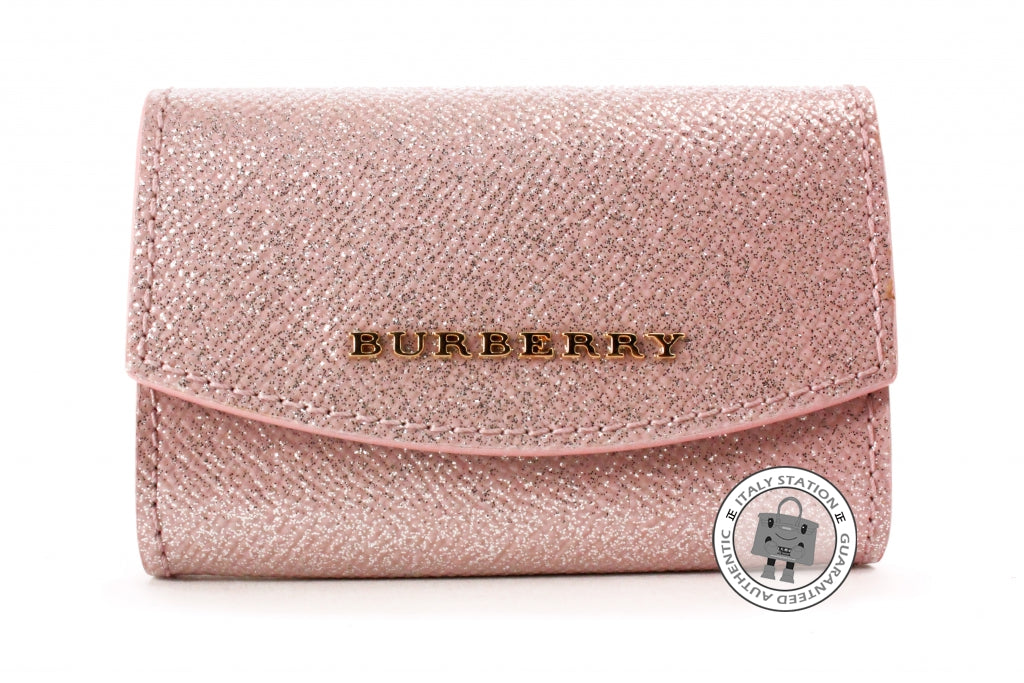 Burberry 3996513 Chesham Horseferry And Leather Card Case Pale Orchid –  Italy Station