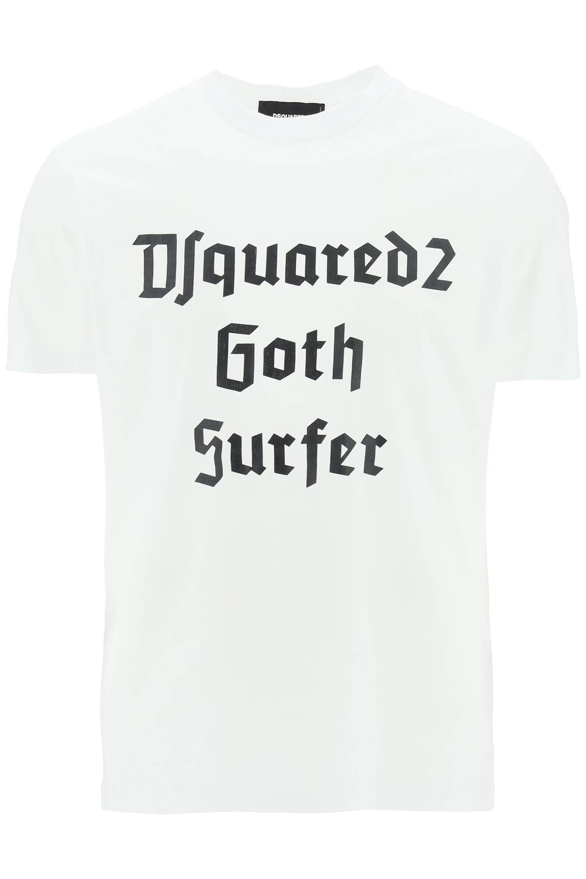 Dsquared2 'd2 goth surfer' t-shirt S74GD1085 S23009 WHITE