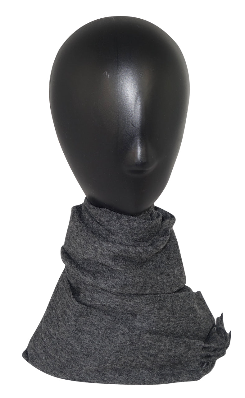 Ugg Premium Australian Wool Uni Sex Scarf Charcoal – Genuine Ugg Perth