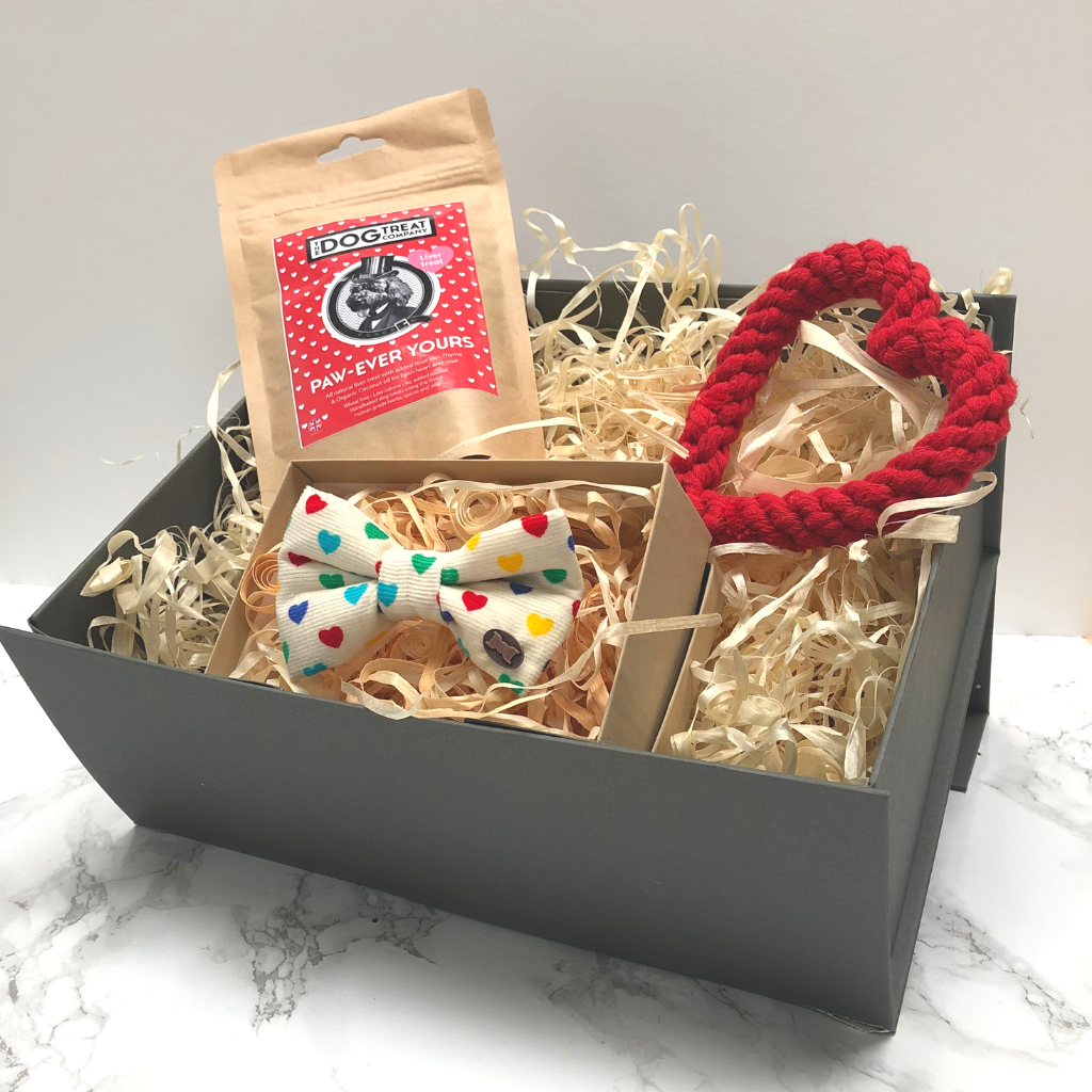 The Puppy Love Dog Gift Box The Distinguished Dog Company